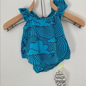 NEW* Bright Blue Onsie Dress 3-6 mo